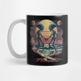 Alien surfing 88077 Mug